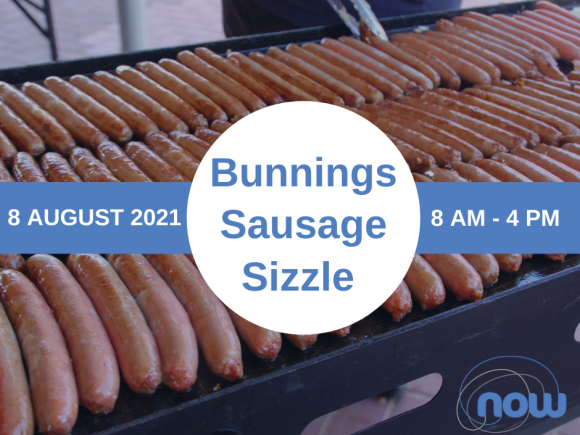 Bunnings Sausage Sizzle on 8 August 2021 (CANCELLED)